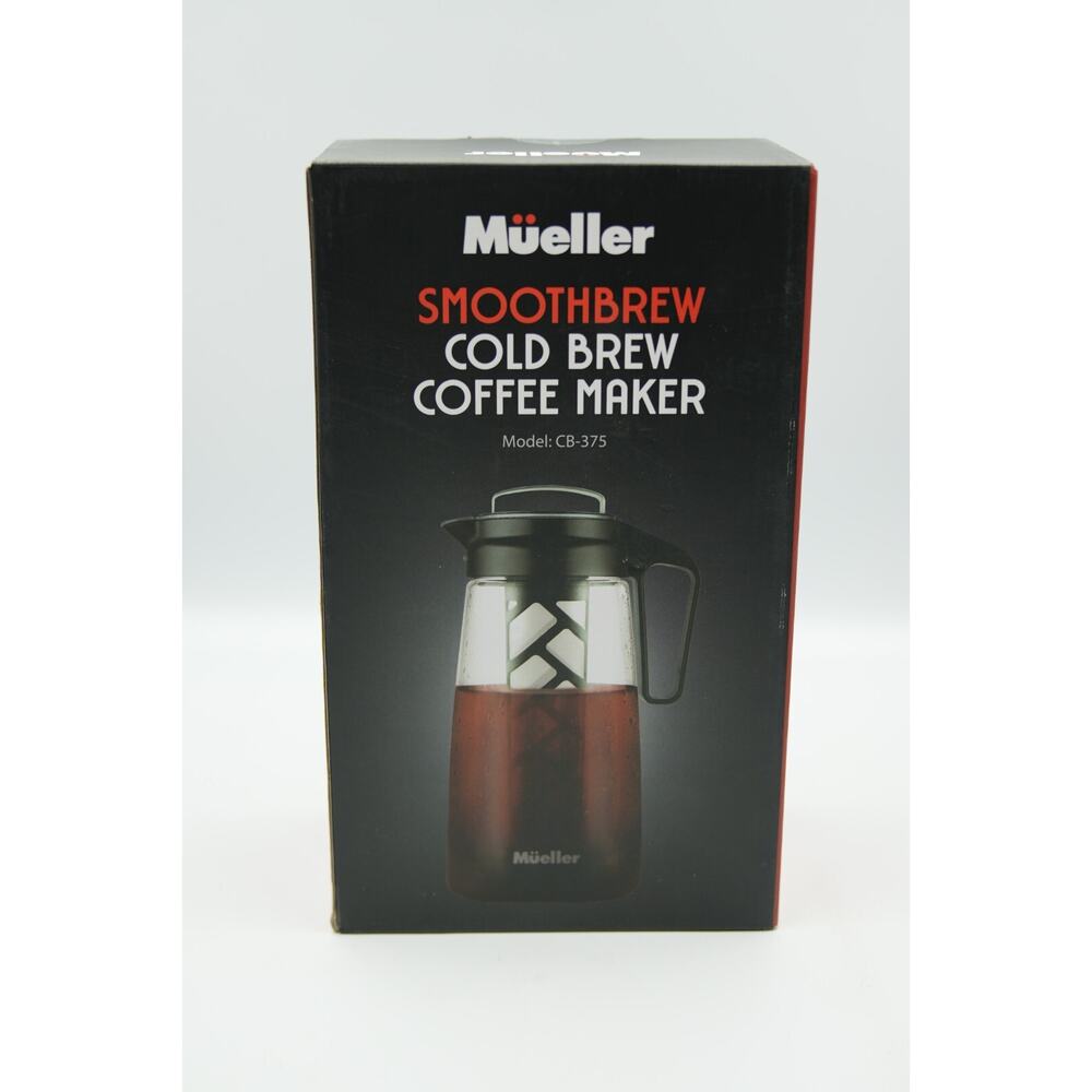 Mueller SmoothBrew Cold Brew Coffee Maker -‎ Model CB-375 – New Sealed